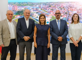 Buruaga presenta el proyecto del Parque de Innovaci�n en Salud para conectar universidad, Valdecilla, centros de investigaci�n y ciudad