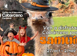 Cabrceno celebrar el Samun con acceso gratuito para los menores que acudan disfrazados