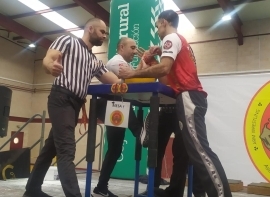 Camilo Vega, plata y bronce en el Nacional de Lucha de Brazos