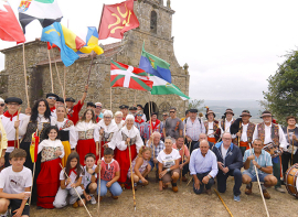 Campoo de Yuso se vuelca con su patrona