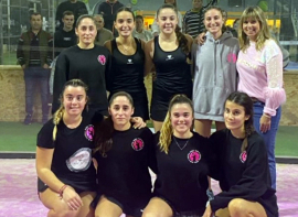 Las campurrianas Laura y Carmen Garca Manjn se proclaman campeonas de la Copa Cantabria con el Central Pdel de Soto de la Marina