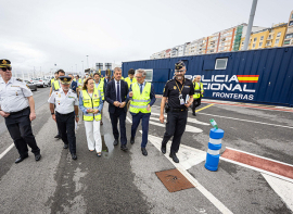 Cantabria implanta de un nuevo sistema de control fronterizo biom�trico en el Puerto de Santander