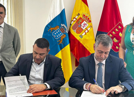 Cantabria y Lanzarote firman un convenio para promocionar ambos territorios y desarrollar productos tur�sticos gracias a su conectividad a�rea