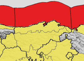Cantabria permanecer� este domingo en aviso rojo por fen�menos costeros adversos