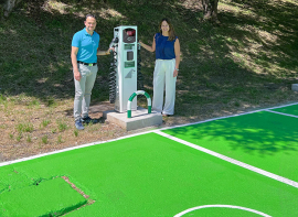 Cantur pone en servicio 74 puntos de recarga para veh�culos el�ctricos distribuidos en sus instalaciones, 26 de ellos en Alto Campoo 
