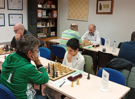 Cara y cruz para los equipos campurrianos en la octava jornada de la Liga Regional de Ajedrez