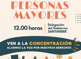 CCOO y UGT se movilizar�n ante Delegaci�n del Gobierno en el D�a de las Personas Mayores 