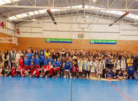 Un centenar de participantes en el V Torneo de la Amistad de Baloncesto de Campoo de Enmedio