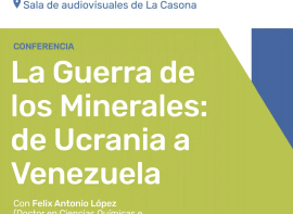 El cient�fico del CENIM-CSIC F�lix L�pez explica en Reinosa la crisis de los minerales raros