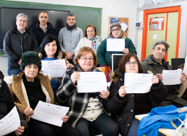 Finaliza el Taller de Empleo de Atenci�n Sociosanitaria a Personas Dependientes en Instituciones Sociales 