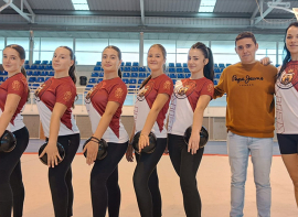 El Club de Danza Tapiz se clasifica para el Campeonato Nacional Base de Gimnasia Rtmica