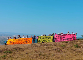 Los Colectivos Vecinales en Defensa del Territorio alertan sobre las graves afecciones ambientales que supondr�a el parque e�lico Somaloma-Las Quemadas