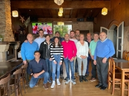 Comida de hermandad de los trabajadores de Mantenimiento de Gamesa Electric Reinosa