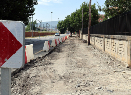 Comienza la renovaci�n integral de la acera de la Avenida Castilla de Reinosa, adjudicada por 778.000 euros
