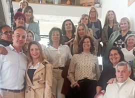 Conchi Puente se jubila tras 25 a�os como trabajadora de la Residencia San Francisco