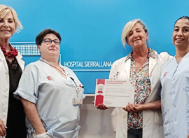 La consulta de estomaterapia de Sierrallana, reconocida por su excelencia en la atenci�n a las personas ostomizadas
