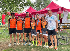 Cristina Guti�rrez se proclama campeona de Espa�a en Duatl�n Cross en Calahorra