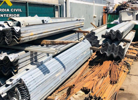 Cuatro detenidos por presunta apropiacin indebida de biondas de las obras del nudo entre la A8 y A67 de Torrelavega 