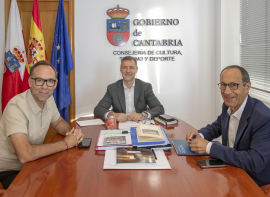 Cultura aborda nuevos proyectos para mejorar las infraestructuras y reforzar la dinamizaci�n de Reinosa