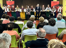La Cultura Contraataca Origen lleva el folclore al Centro Social de Mayores de Reinosa
