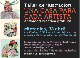 Cultura convoca un taller creativo en torno a la exposici�n 'Una casa para cada artista' de la Biblioteca Central de Cantabria