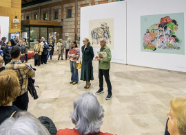 Cultura inaugura la exposici�n 'Somos creadoras. Una casa para cada artista' de la ilustradora Sonia Pi�eiro