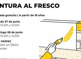 Cultura organiza un taller sobre pintura al fresco este fin de semana en el MUPAC