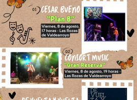 'Cultura y Territorio' llega este fin de semana a Las Rozas de Valdearroyo con magia, msica y un recuerdo a Jarabe de Palo