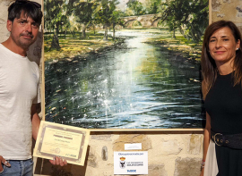 David Cuesta Marn gana el XXIII Certamen Nacional de Pintura Rpida de Aguilar de Campoo, dotado con 1.400 euros
