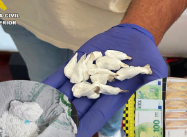 Desarticulado un punto de venta de droga al menudeo en Reoc�n 