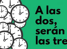 Este domingo comienza el horario de verano
