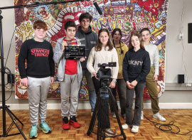 Las formaciones de cine impartidas por Carlota Trueba y Guillermo Sanz se despidieron de La Casona