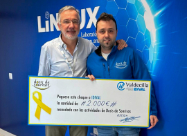 Dosis de Sonrisas ya ha recaudado más de 10.000 euros para la investigación en oncología pediátrica del IDIVAL