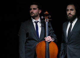 El D�o Otero, formado por el campurriano Hugo Selles y Miguel Diez, act�a este jueves en el Palacio de Festivales