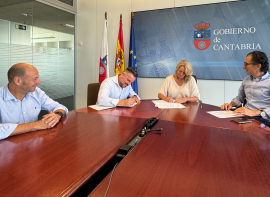 El Ejecutivo refuerza su apoyo al sector l�cteo con un convenio de 510.000 euros para la Asociaci�n Frisona de Cantabria