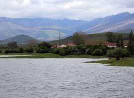 El Embalse del Ebro supera las tres cuartas partes de su capacidad