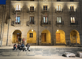 La empresa prev� que en septiembre finalice la remodelaci�n de la Plaza Espa�a y Calle Mayor