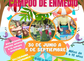 Enmedio oferta un ao ms el servicio de Ludoteca de verano