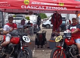 El equipo Cl�sicas Reinosa compite en el Campeonato de Velocidad de Castilla y Le�n