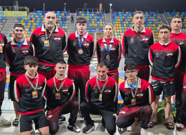 Los 'espartanos' logran un oro y dos bronces en el Campeonato de Espa�a de Lucha Grappling de Las Palmas