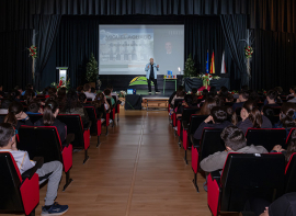El especialista en medio ambiente Miguel Aguado y el divulgador Francisco Gonz�lez Redondo protagonizaron la tercera jornada de la Primavera Cultural