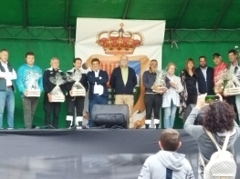 Fermn-Postigo y Too ganaron el Torneo de petanca del Da de Campoo de Enmedio