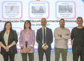 La FP de Cantabria ofertar� el pr�ximo curso 154 t�tulos de 24 familias profesionales 