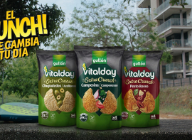 Galletas Gull�n refuerza la gama de Tortitas Vitalday con la nueva l�nea �Extra Crunch� y sabores de la dieta mediterr�nea