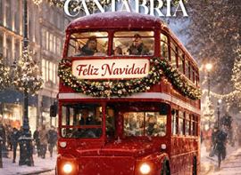 Gobierno, C�mara de Cantabria y COERCAN recuperan la tradici�n del paseo urbano navide�o con un autob�s rojo que se transformar� en un escaparate vivo