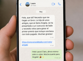El Gobierno de Cantabria alerta de un nuevo fraude en WhatsApp que utiliza un falso concurso de baile para tomar el control de cuentas y extender nuevas estafas