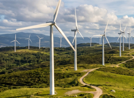El Gobierno regional autoriza de forma previa el parque e�lico Morosos, con 11 aerogeneradores y 38 MW