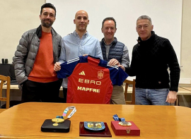 Gonzalo Garea imparti una conferencia en Fresno del Ro sobre nutricin aplicada al deporte