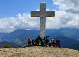 El Grupo de Montaa Pico Cordel visita Libana