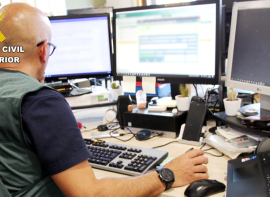 La Guardia Civil alerta de correos fraudulentos en su nombre o en el de otras entidades